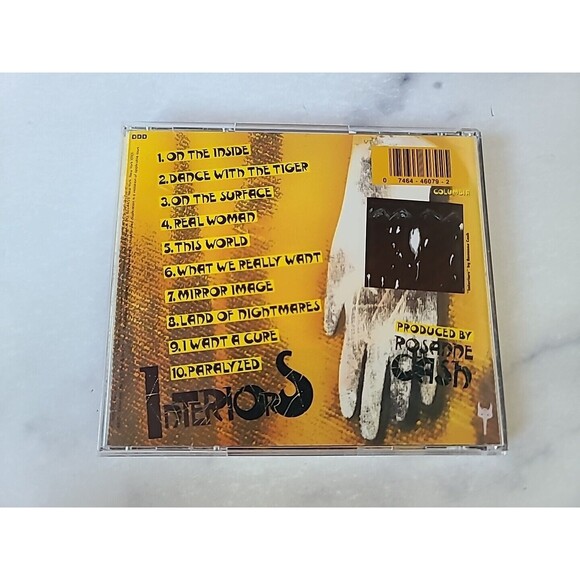 Interiors by Rosanne Cash (CD, Oct-1990, Columbia (USA)) - Picture 9 of 10